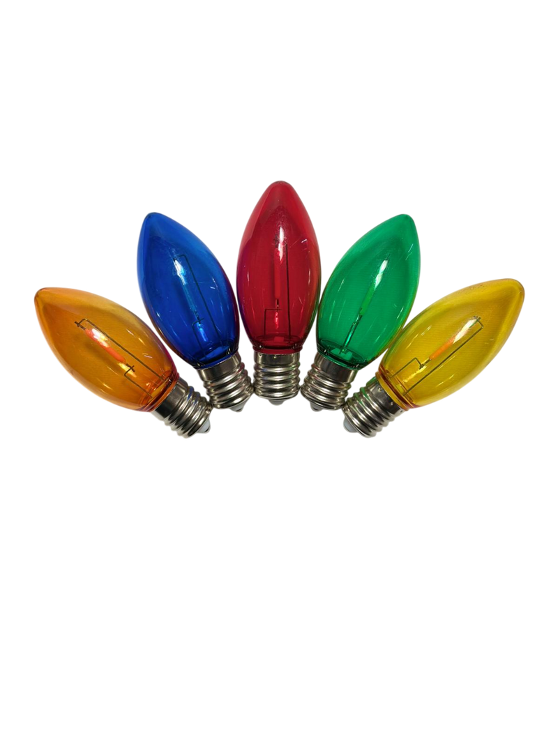 Certified Classic C9 LED Plastic Filament Bulbs, Shatterproof