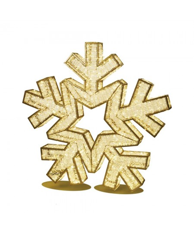 Large 3D Snowflake