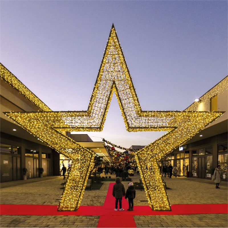 Giant Pre-Lit LED Walk-Through Star