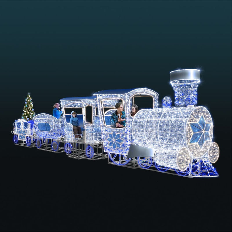 Giant Pre-Lit LED Train