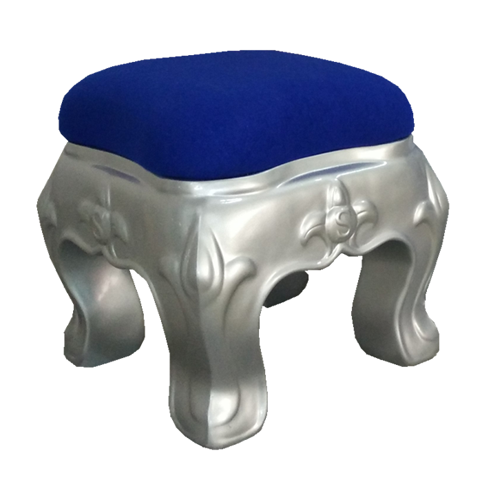 Large Fiberglass Christmas Stool