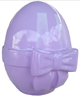 Giant Fiberglass Pastel Egg