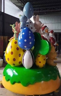 Giant Fiberglass Easter Stack