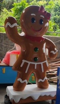 Giant Fiberglass Gingerbread Girl