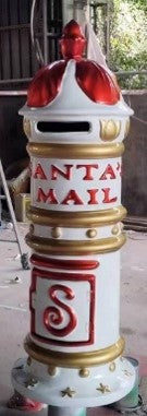 Giant Fiberglass Santa Mailbox