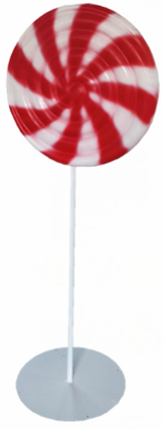 Giant Fiberglass Lollipop