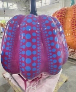 Giant Fiberglass Stemmed Gourd