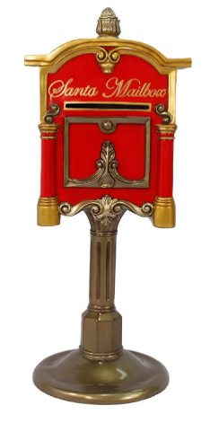 Giant Fiberglass Traditional Santa Mailbox