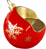 Giant Fiberglass Christmas Ornament Seat