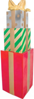 Giant Fiberglass 3 Gift Box Stack