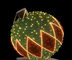 Giant Pre-Lit LED Festive Ornament