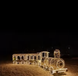 Giant Pre-Lit LED Classic Train