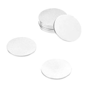 1 Inch Steel Disc, Blank Metal Strike Plates (100 Pack)