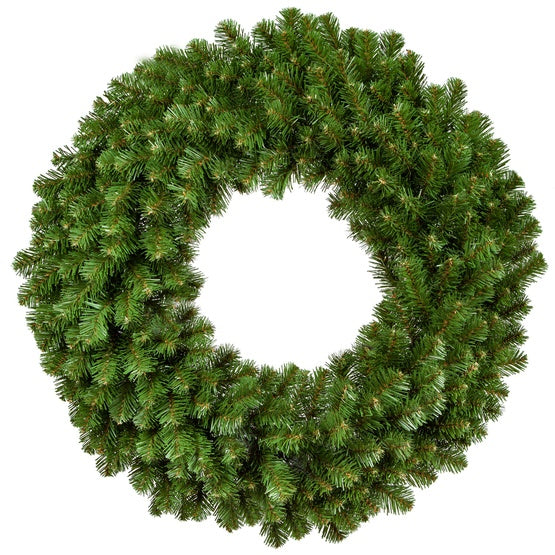 48" Unlit Premium Oregon Fir Wreath, 500 Tips