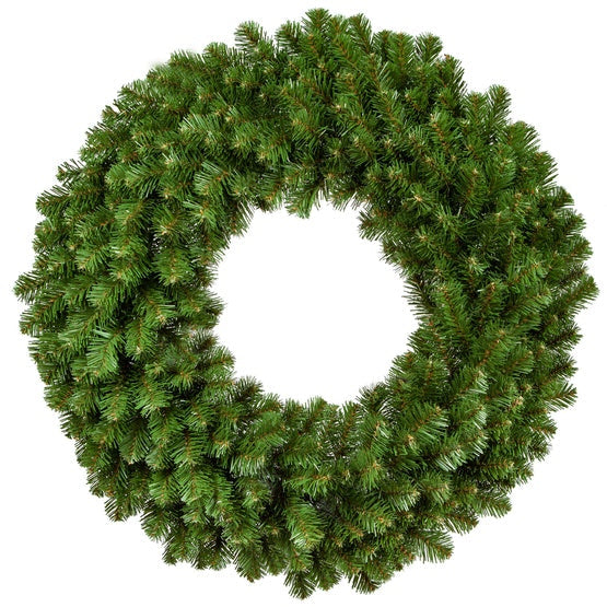 36" Unlit Premium Oregon Fir Wreath, 260 Tips